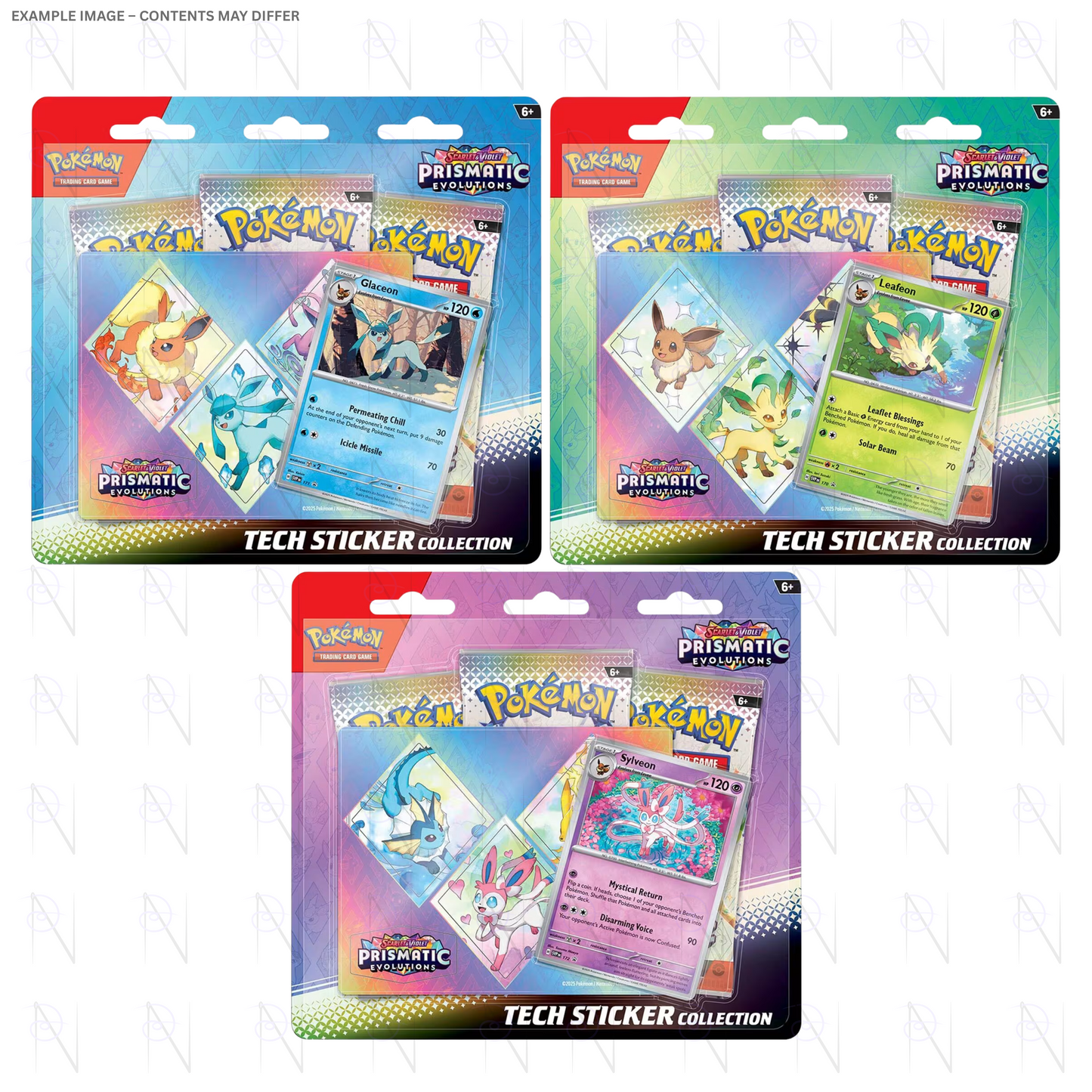 Prismatic Evolutions Tech Sticker