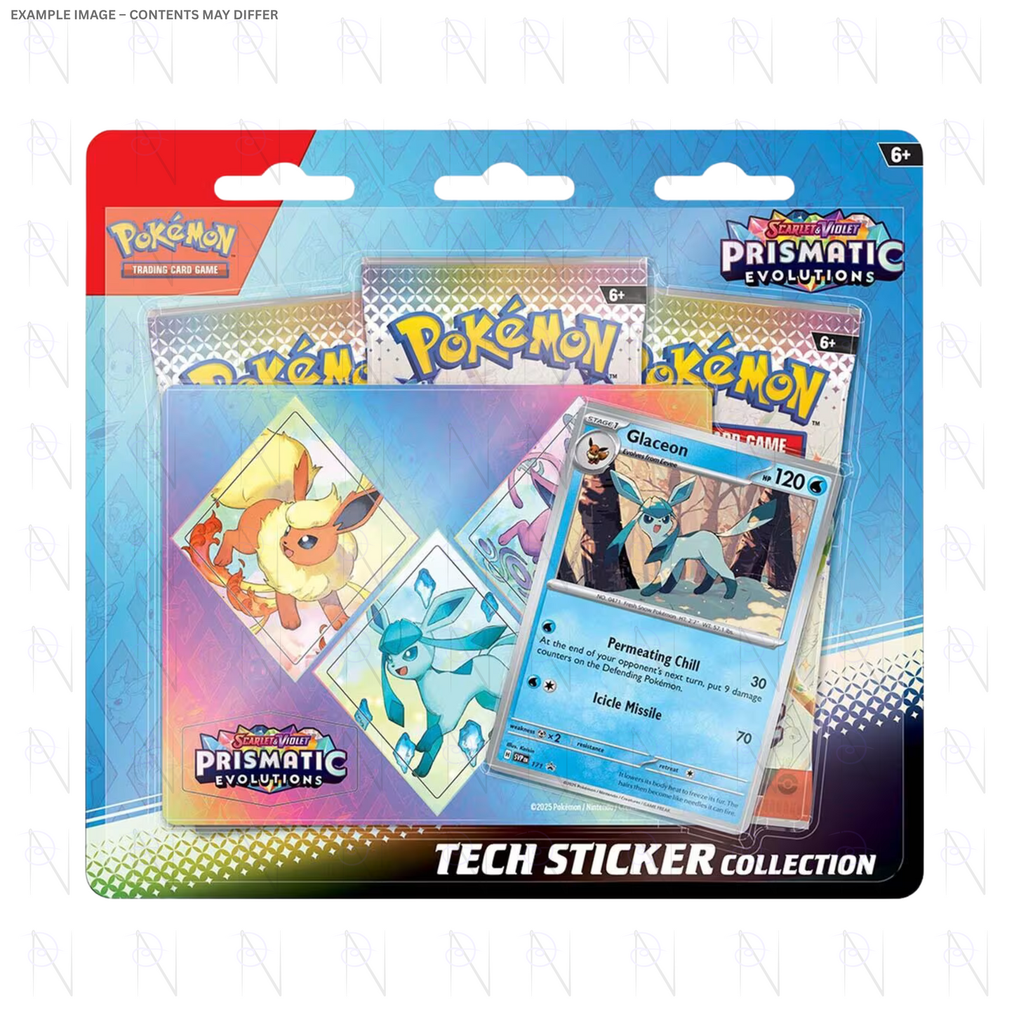 Prismatic Evolutions Tech Sticker