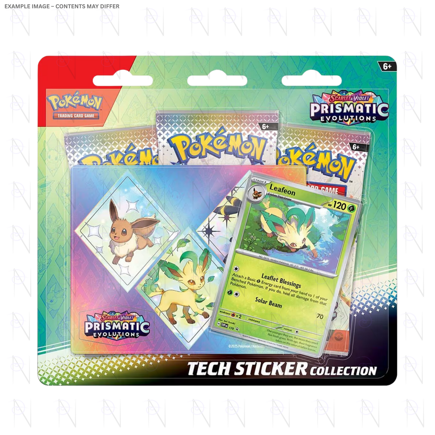 Prismatic Evolutions Tech Sticker