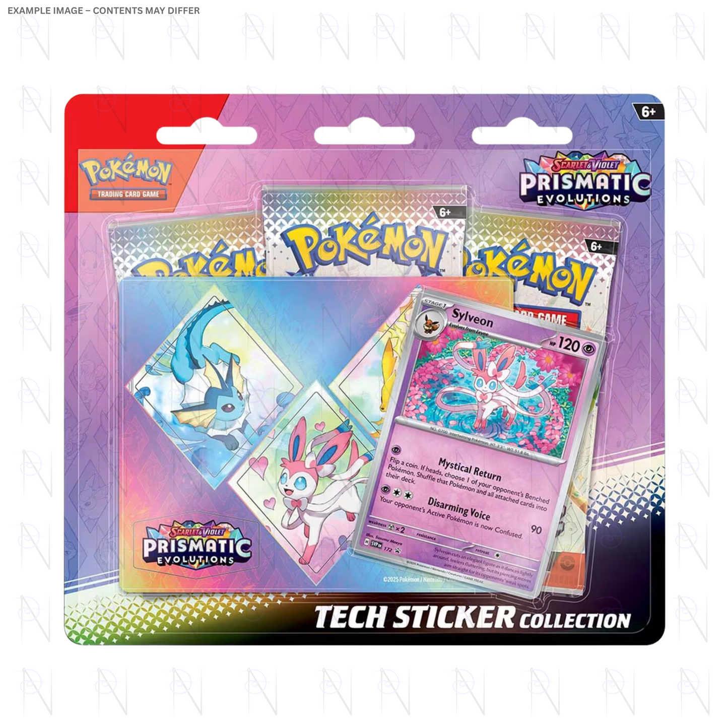 Prismatic Evolutions Tech Sticker
