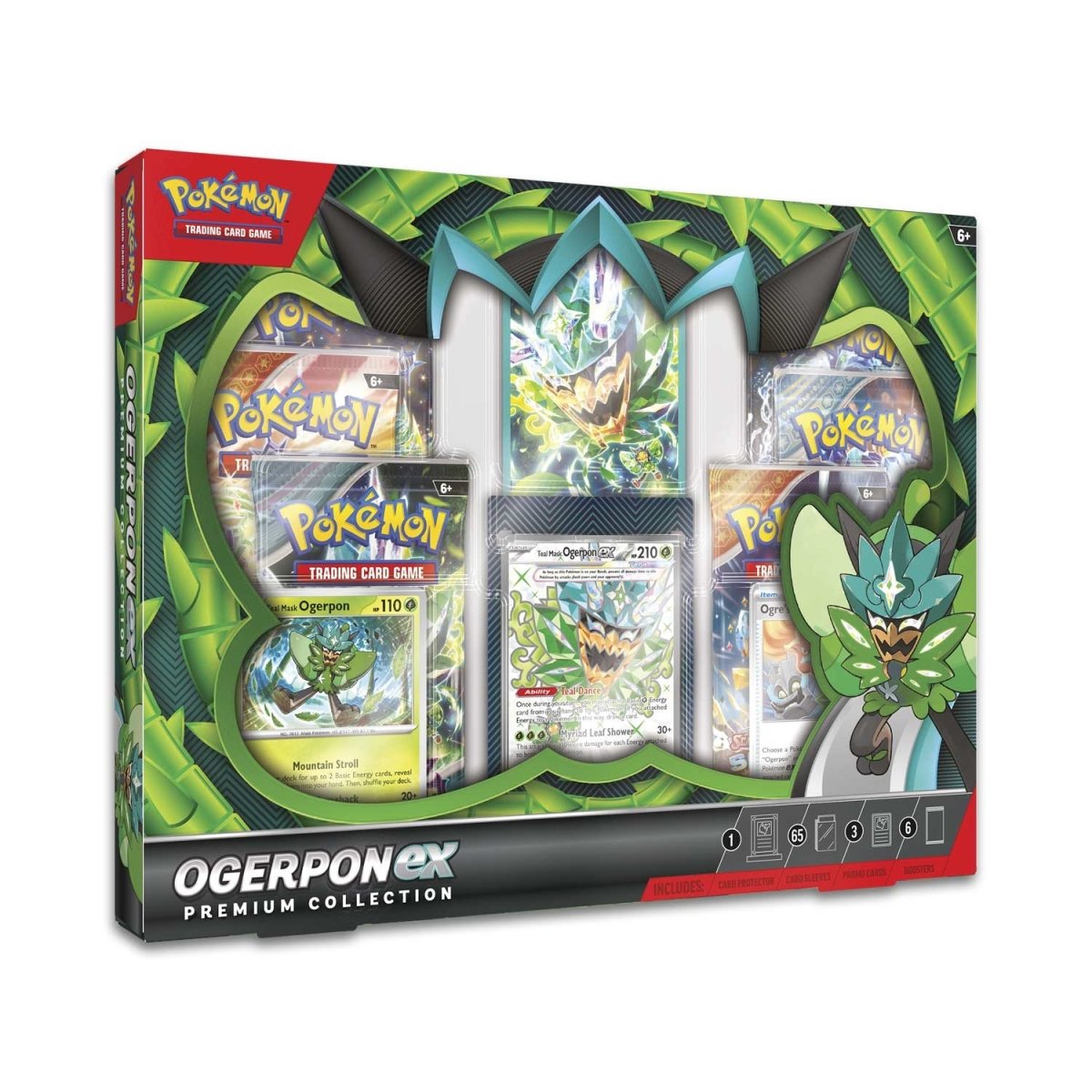 Ogerpon ex Premium Collection (6 Booster Packs)