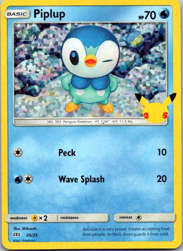 McDonalds Piplup 20/25