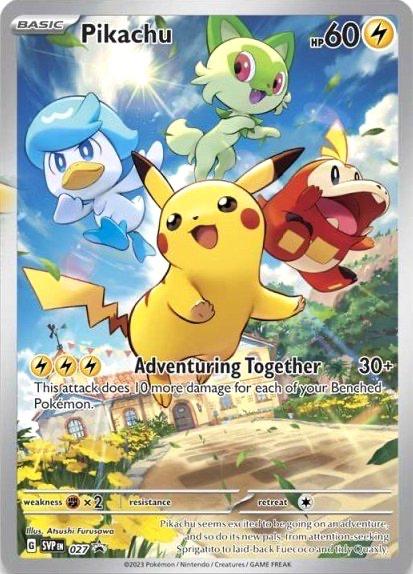 Pikachu #27 Sealed Promo