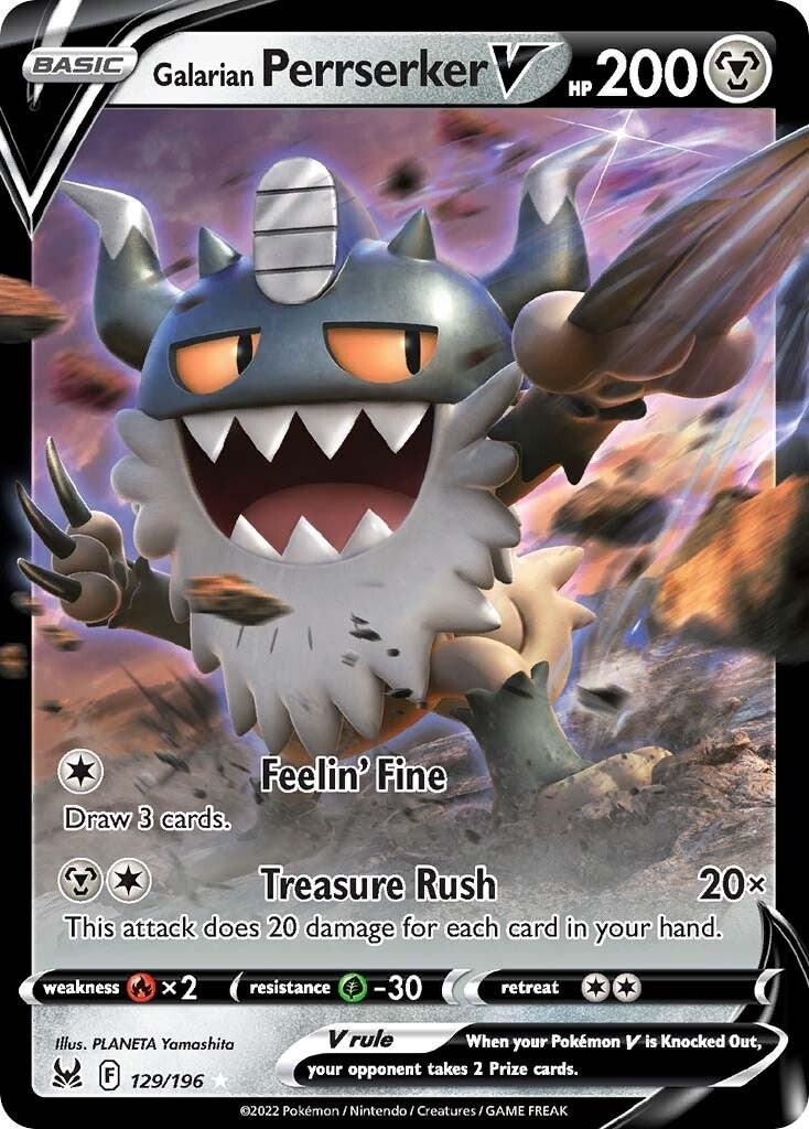Galarian Perrserker 129/196