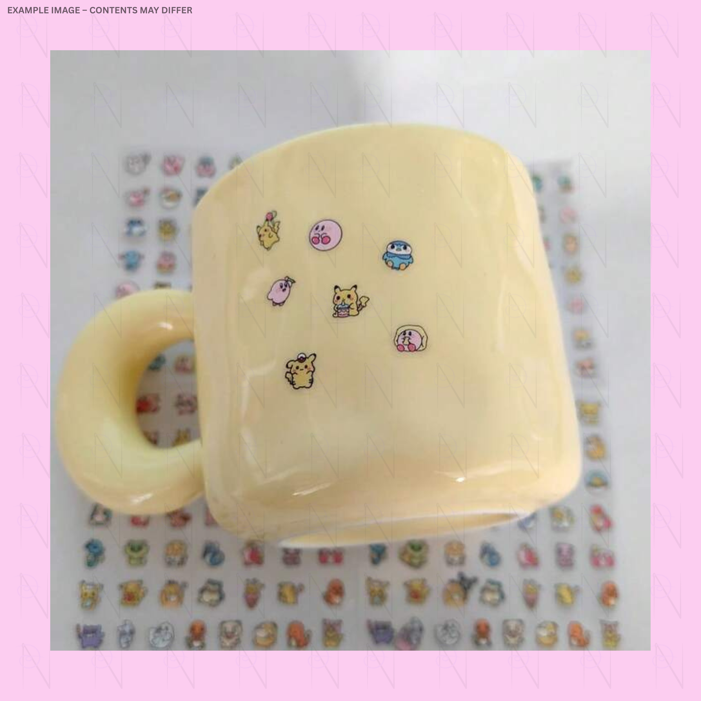 Pokemon Decor & Nail Decals 560pcs