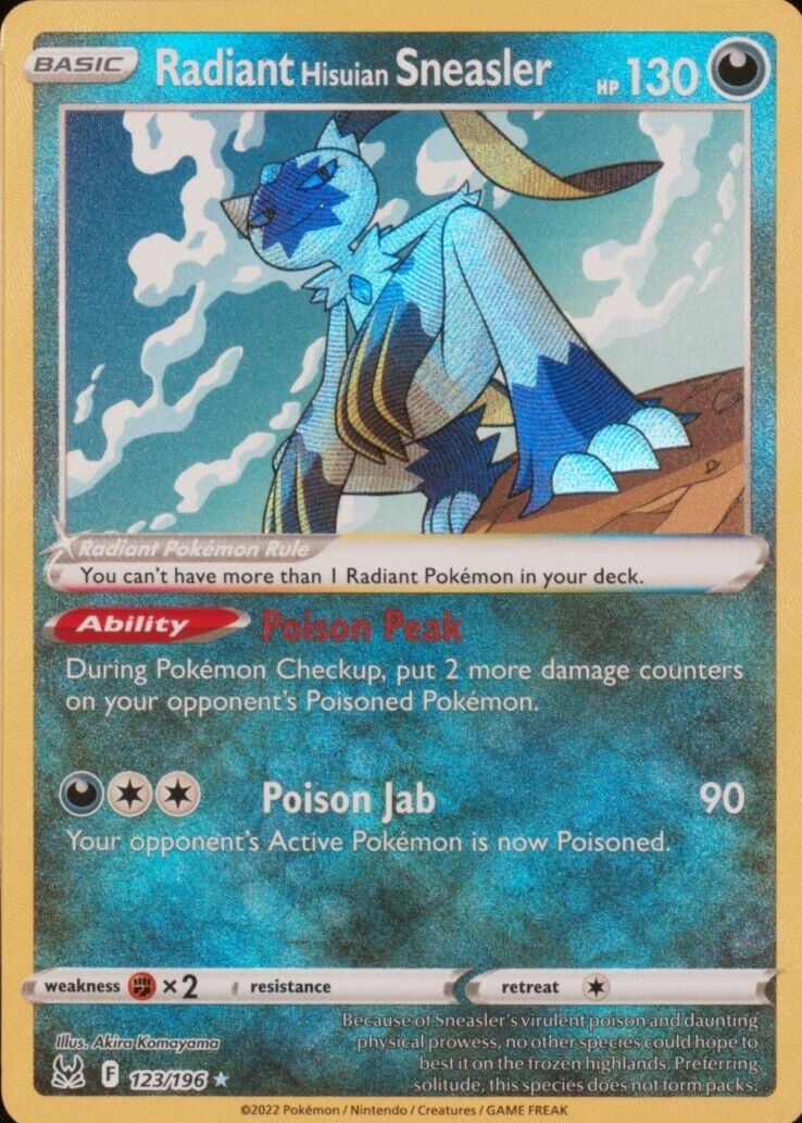 Radiant Sneasler 123/196