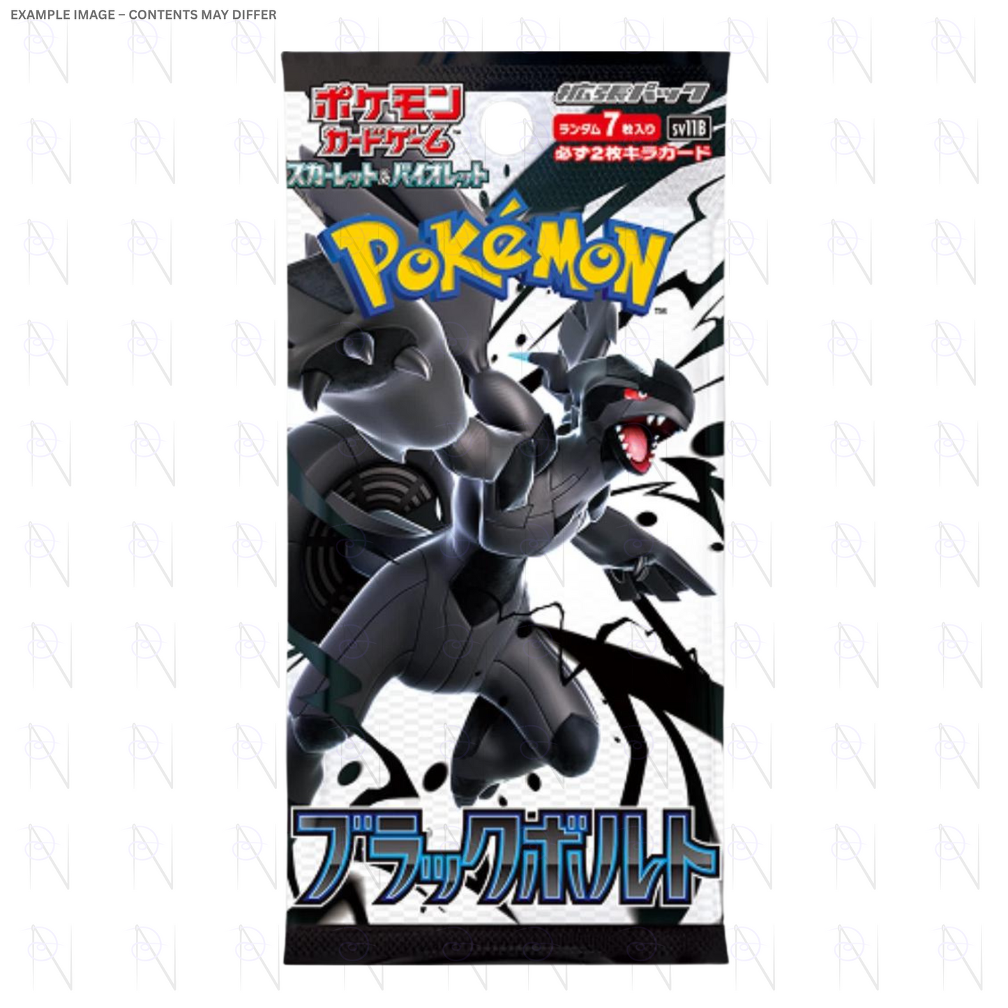Black Bolt Booster Pack JP