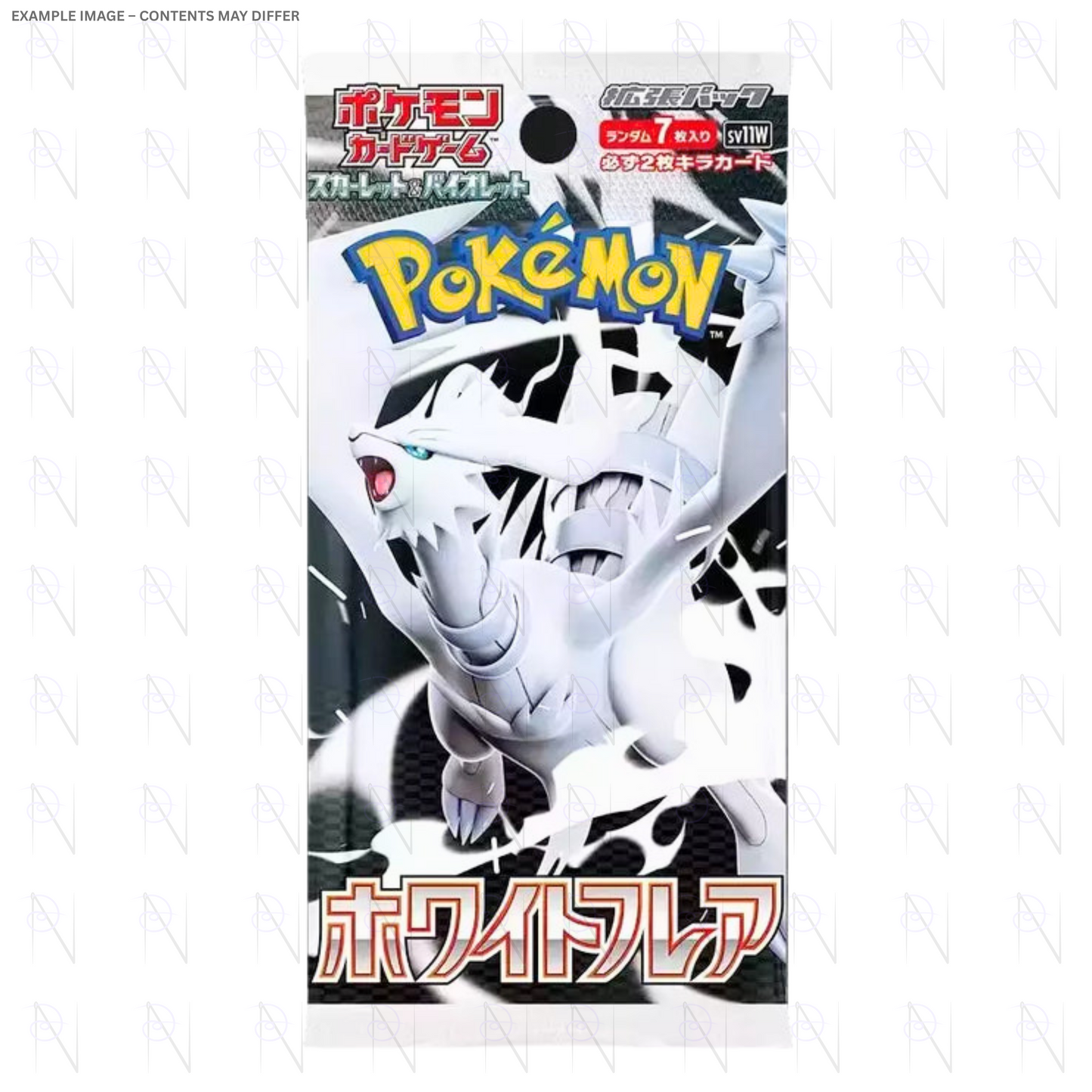 White Flare Booster Pack JP