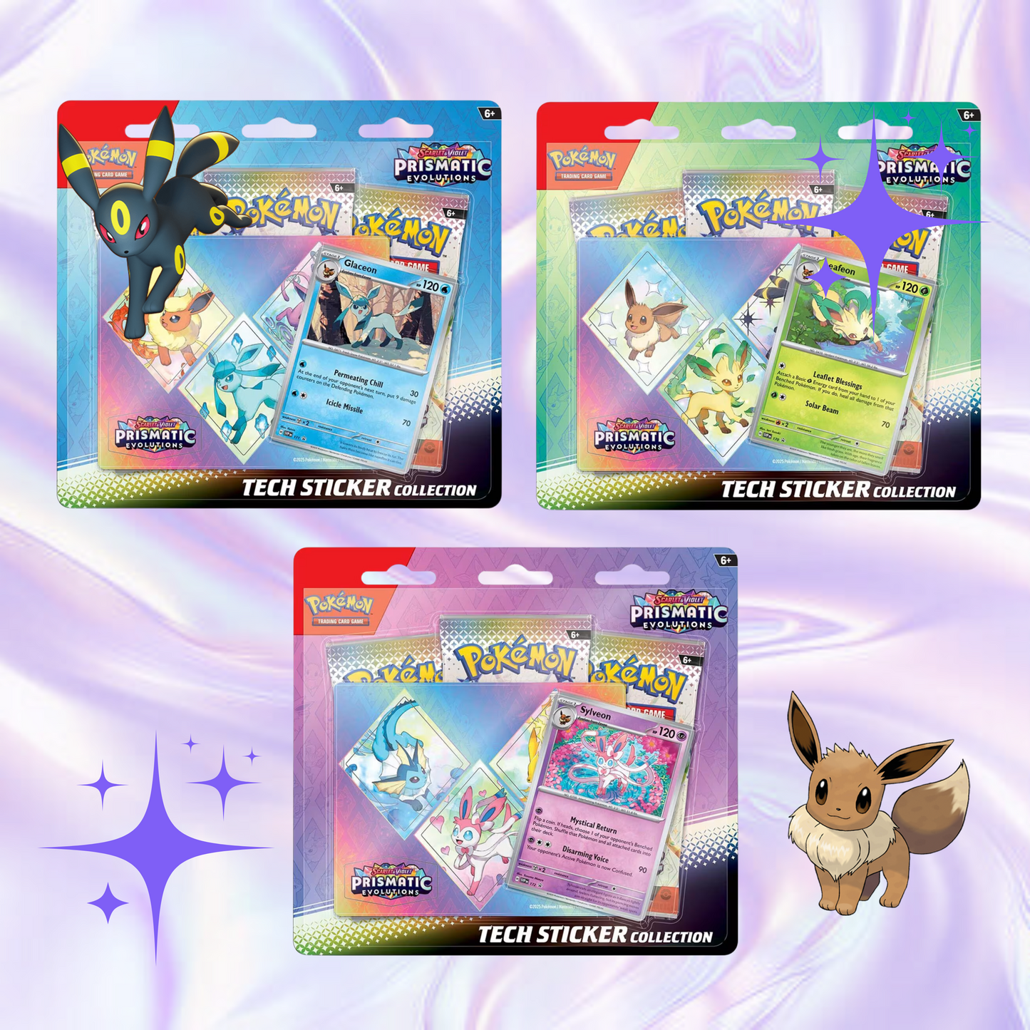 Prismatic Tech Sticker (3 Booster Packs)