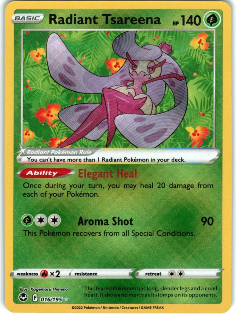 Radiant Tsareena 016/195