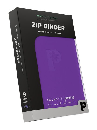 Purple Binder 9 Pocket 360 Slot