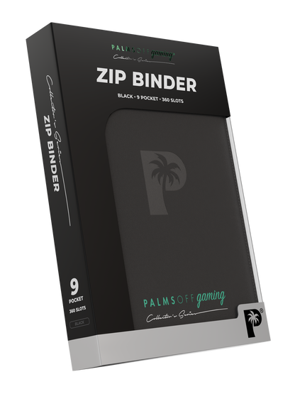 Black Binder 9 Pocket 360 Slot