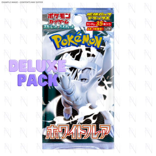 White Flare Deluxe Booster Pack