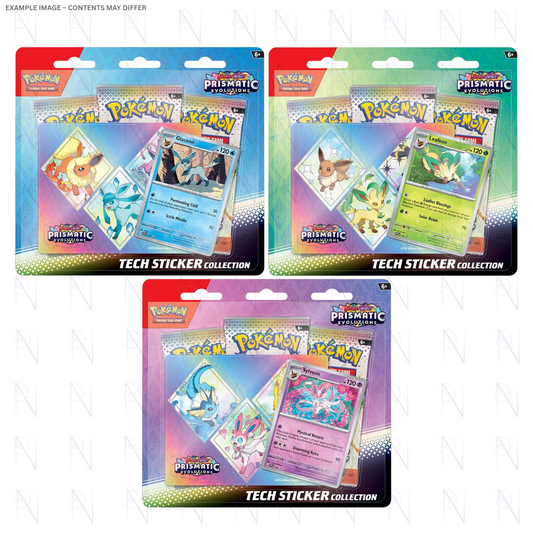 Prismatic Evolutions Tech Sticker