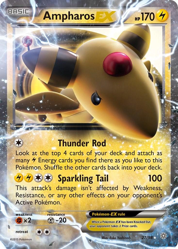 Ampharos 27/98 Lightly Played