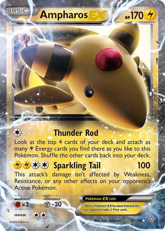 Ampharos 27/98 Lightly Played