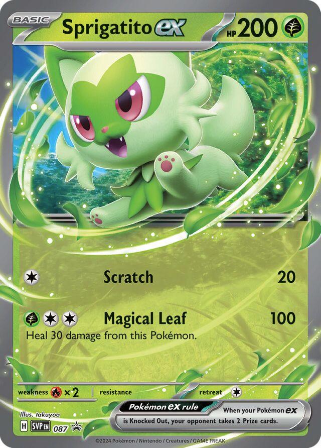 Sprigatito #87 Sealed Promo