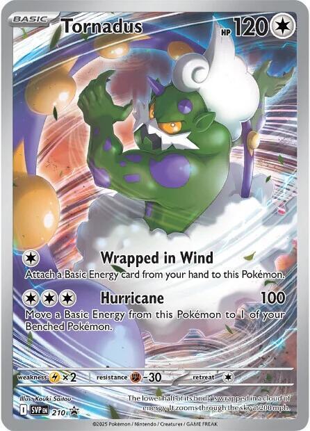 Tornadus #210 Sealed Promo