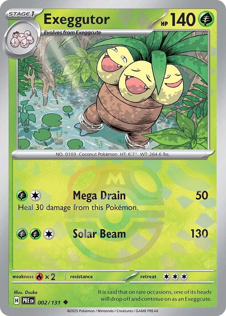 Exeggutor 002/131 Master Ball