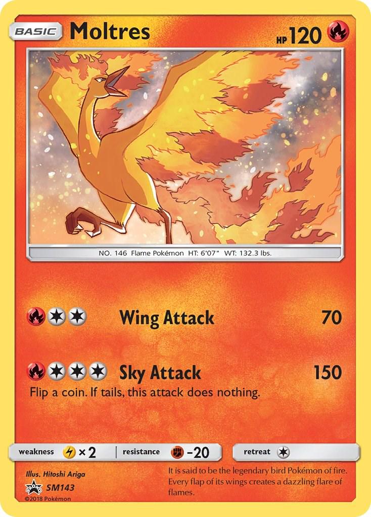 Moltres #SM143 Promo Lightly Played