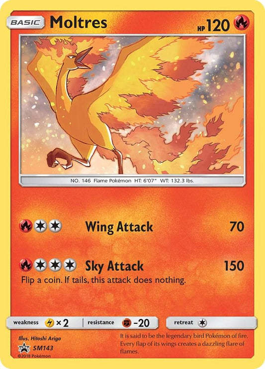 Moltres #SM143 Promo Lightly Played