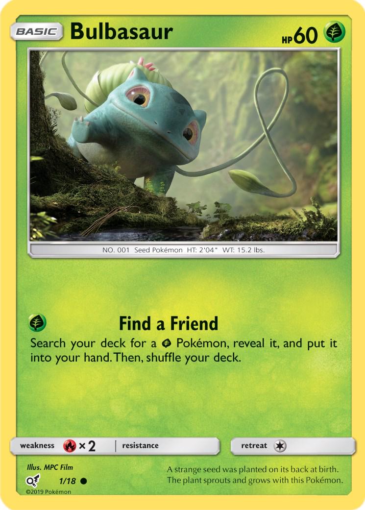 Bulbasaur 1/18 Holo