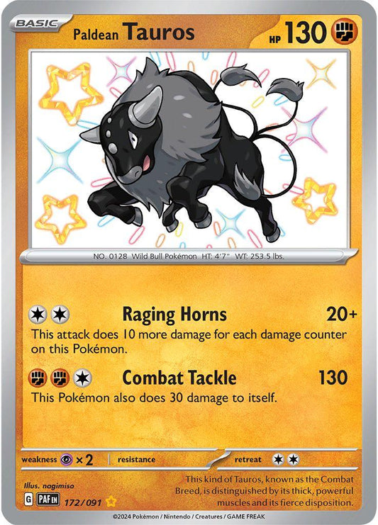 Paldean Tauros 172/091
