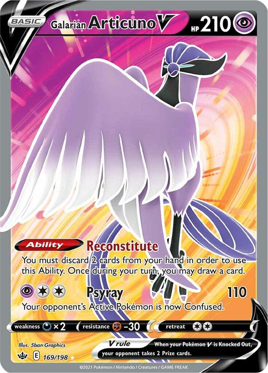 Galarian Articuno 169/198
