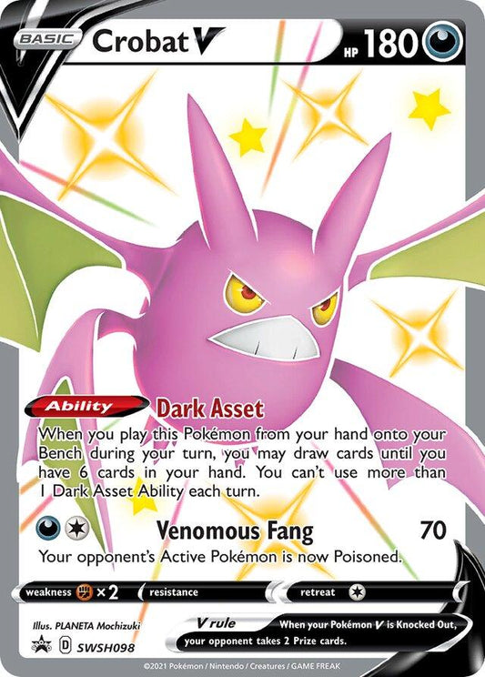 Crobat #SWSH098 Promo