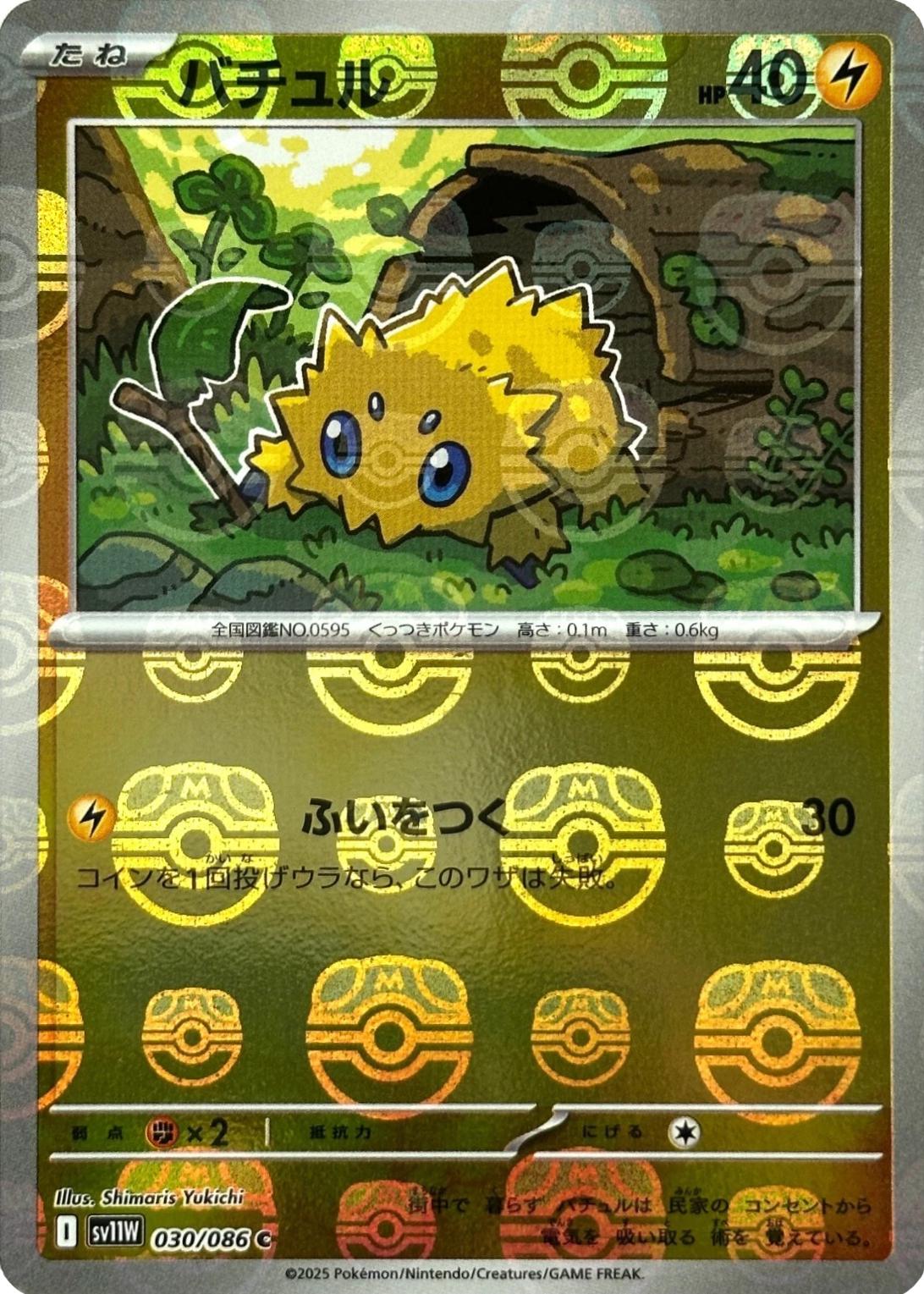 Joltik Master Ball 030/086