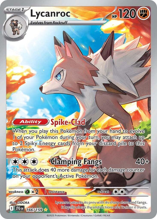 Lycanroc 166/159 Lightly Played
