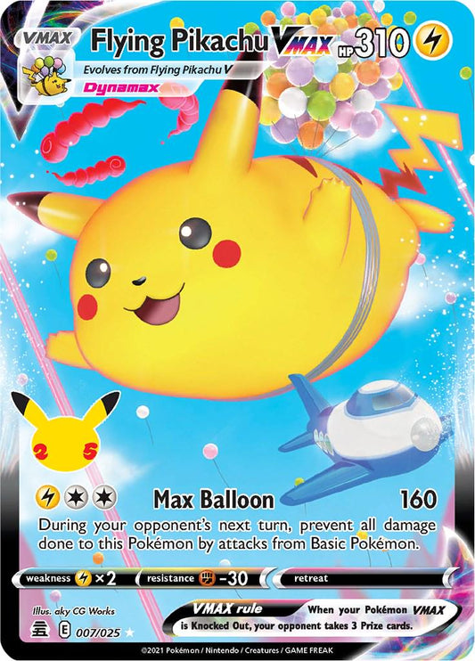 Flying Pikachu 007/025