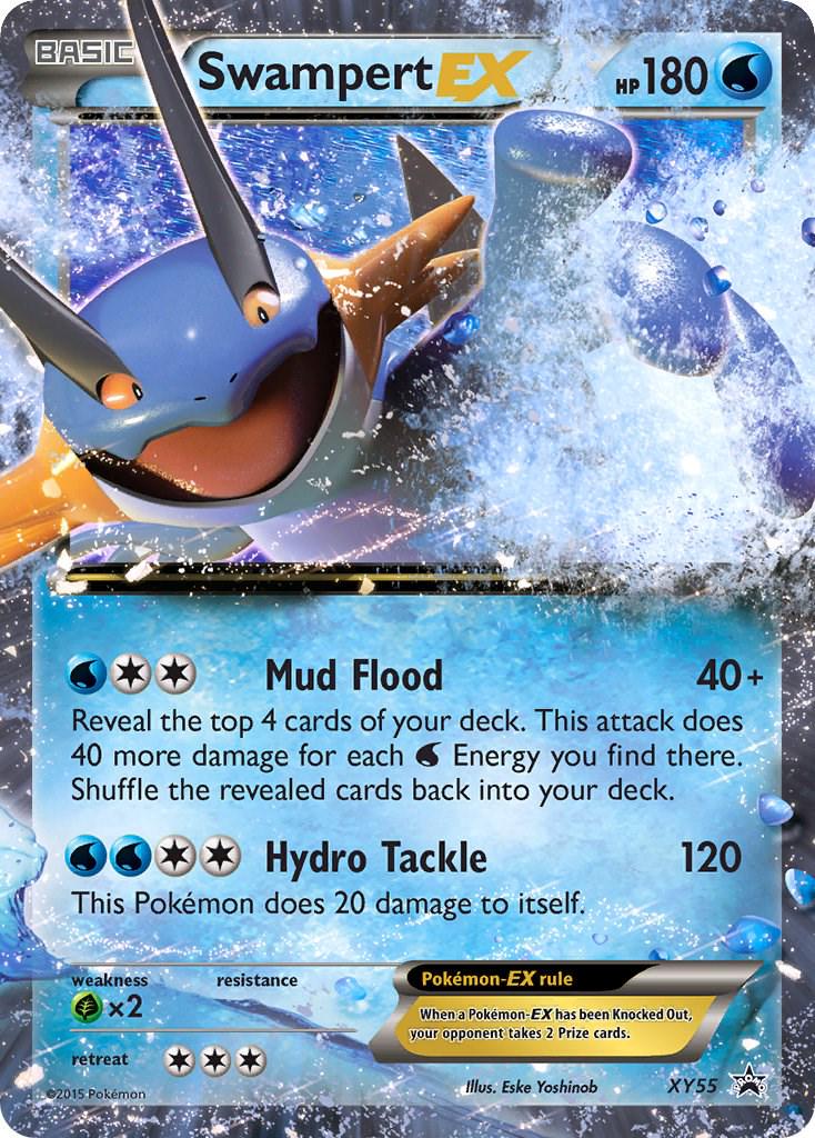 Swampert #XY55 Promo Lightly Played