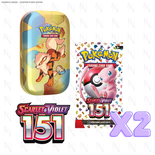 151 Mini Tin (2 Packs)
