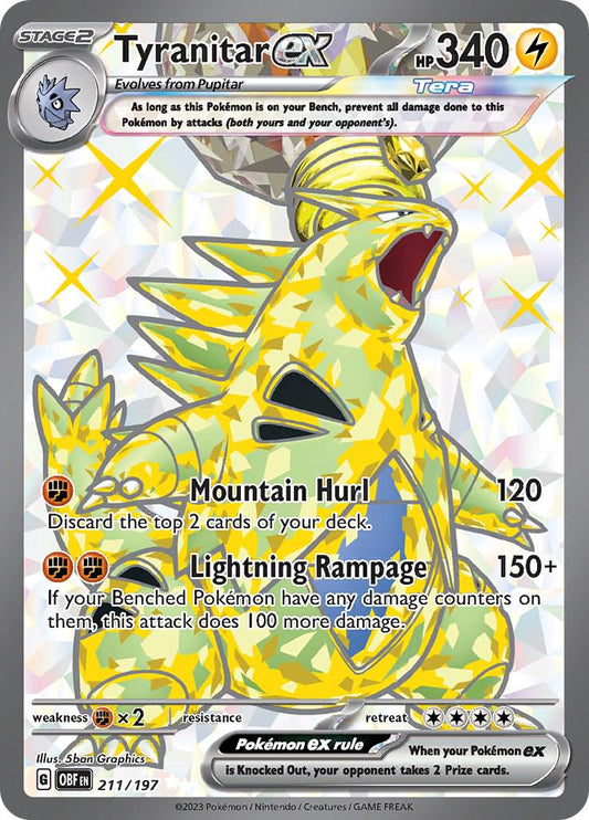 Tyranitar 211/197