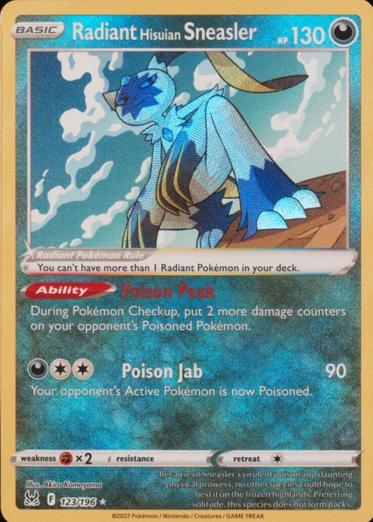 Radiant Sneasler 123/196