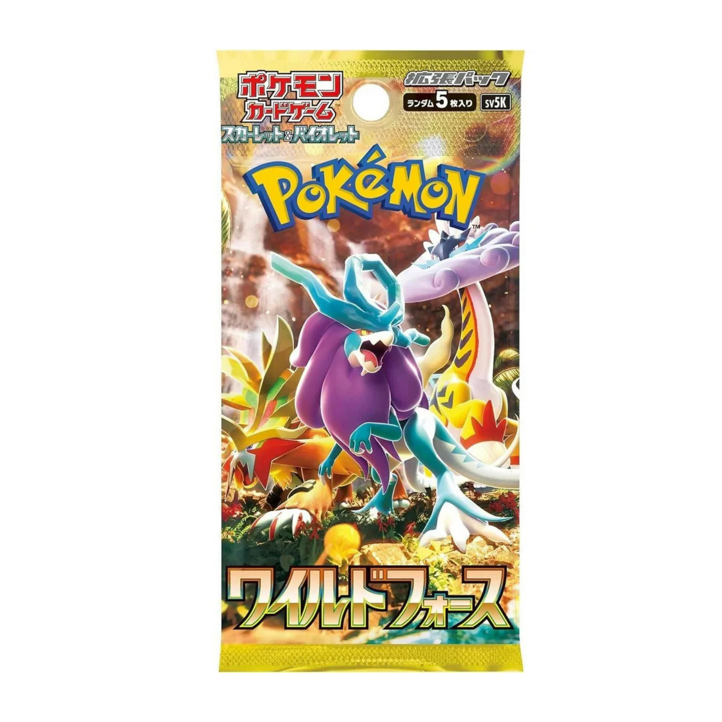 Wild Force Japanese Booster Box