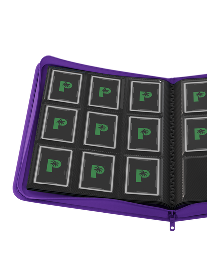 Purple Binder 9 Pocket 360 Slot