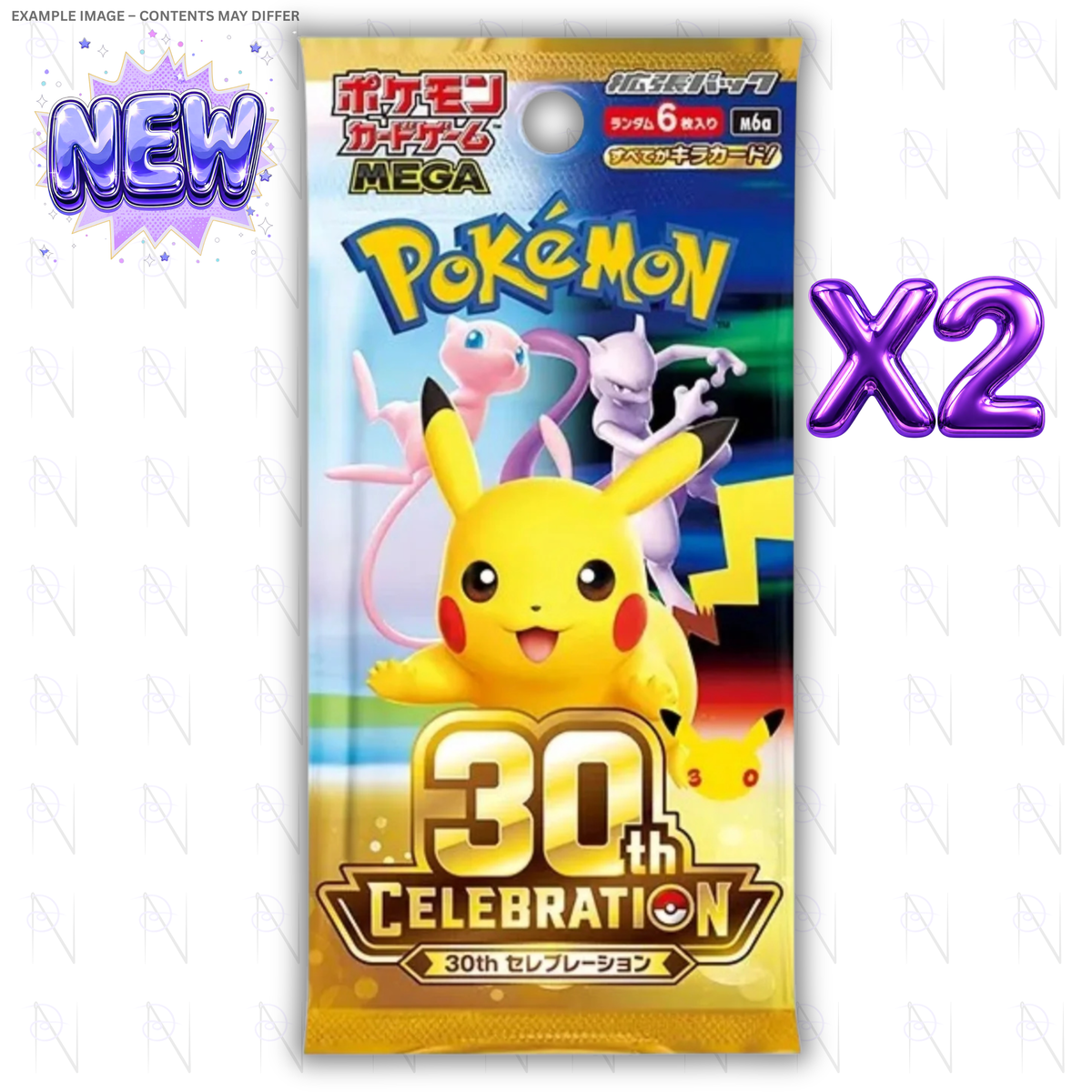 30th Celebration Japanese Booster Packs