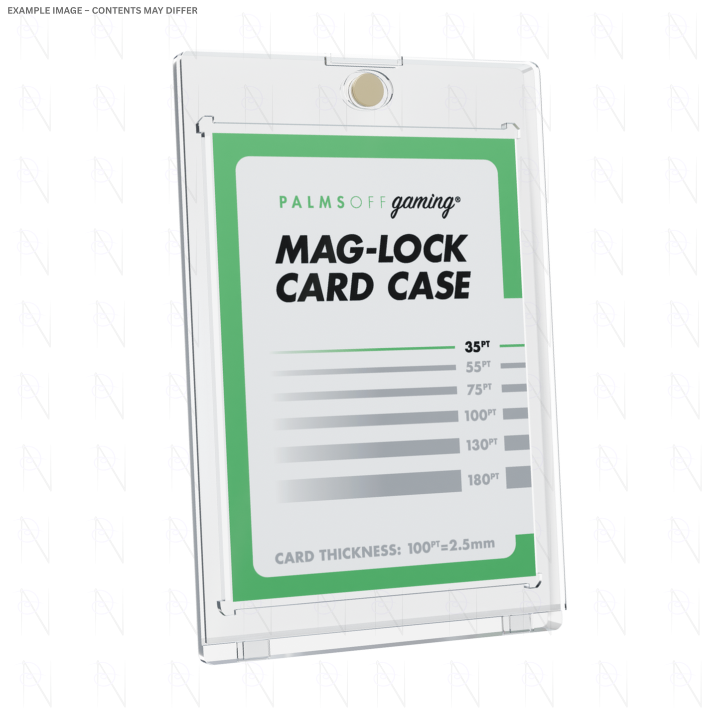 Magnetic Lock Card Case
