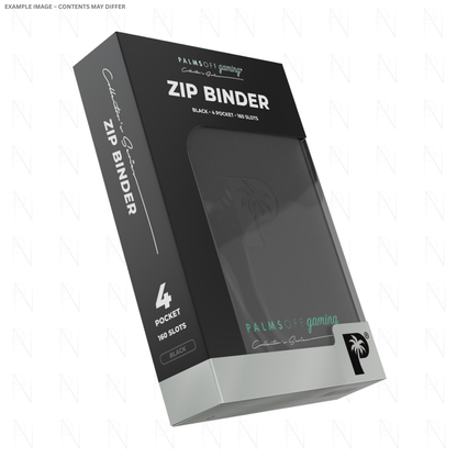 Binder 4 Pocket Zip (160 cards)