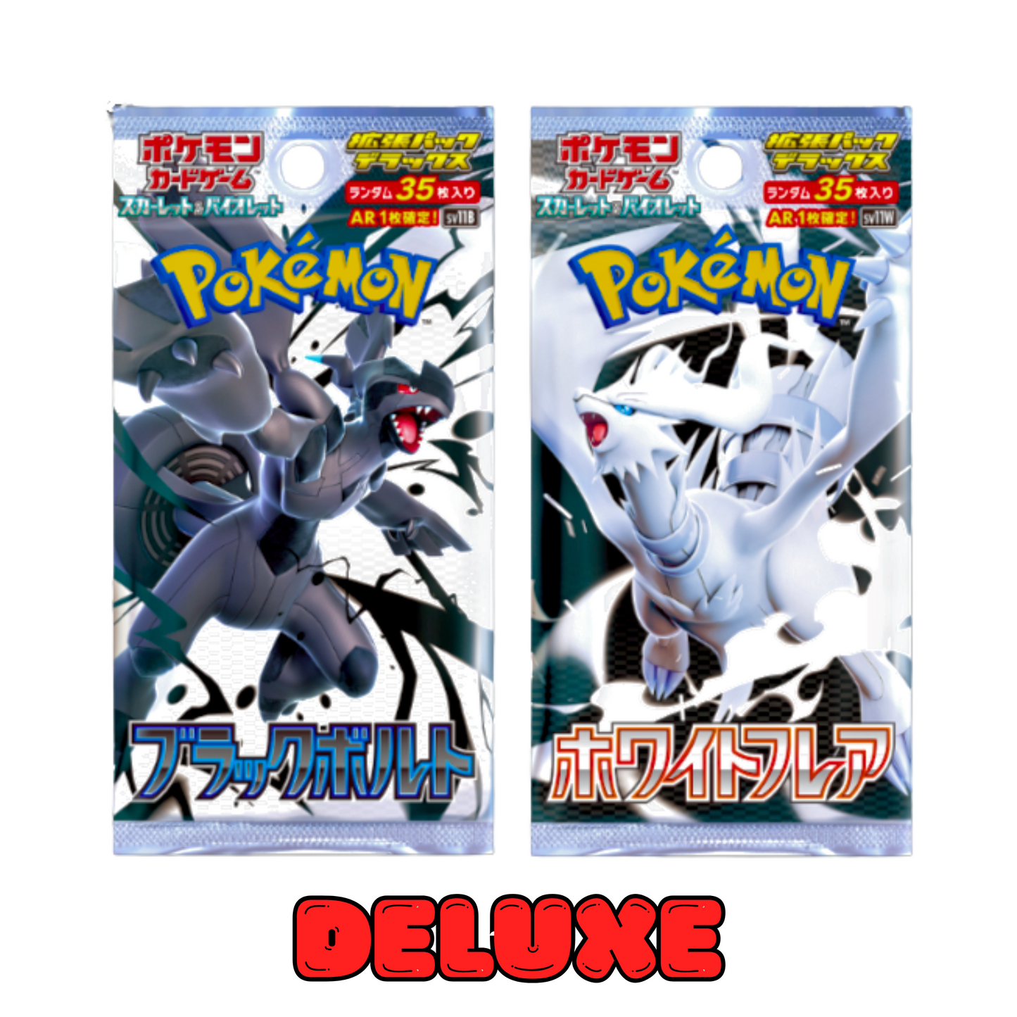 Black Bolt or White Flare DELUXE Pack