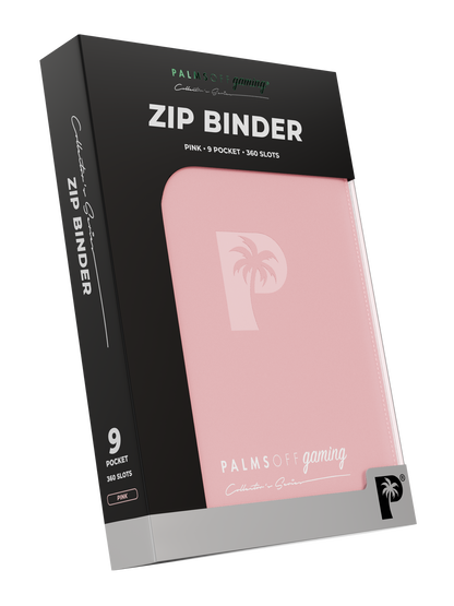 Pink Binder 9 Pocket 360 Slot