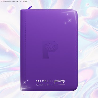 Purple Binder 9 Pocket 360 Slot