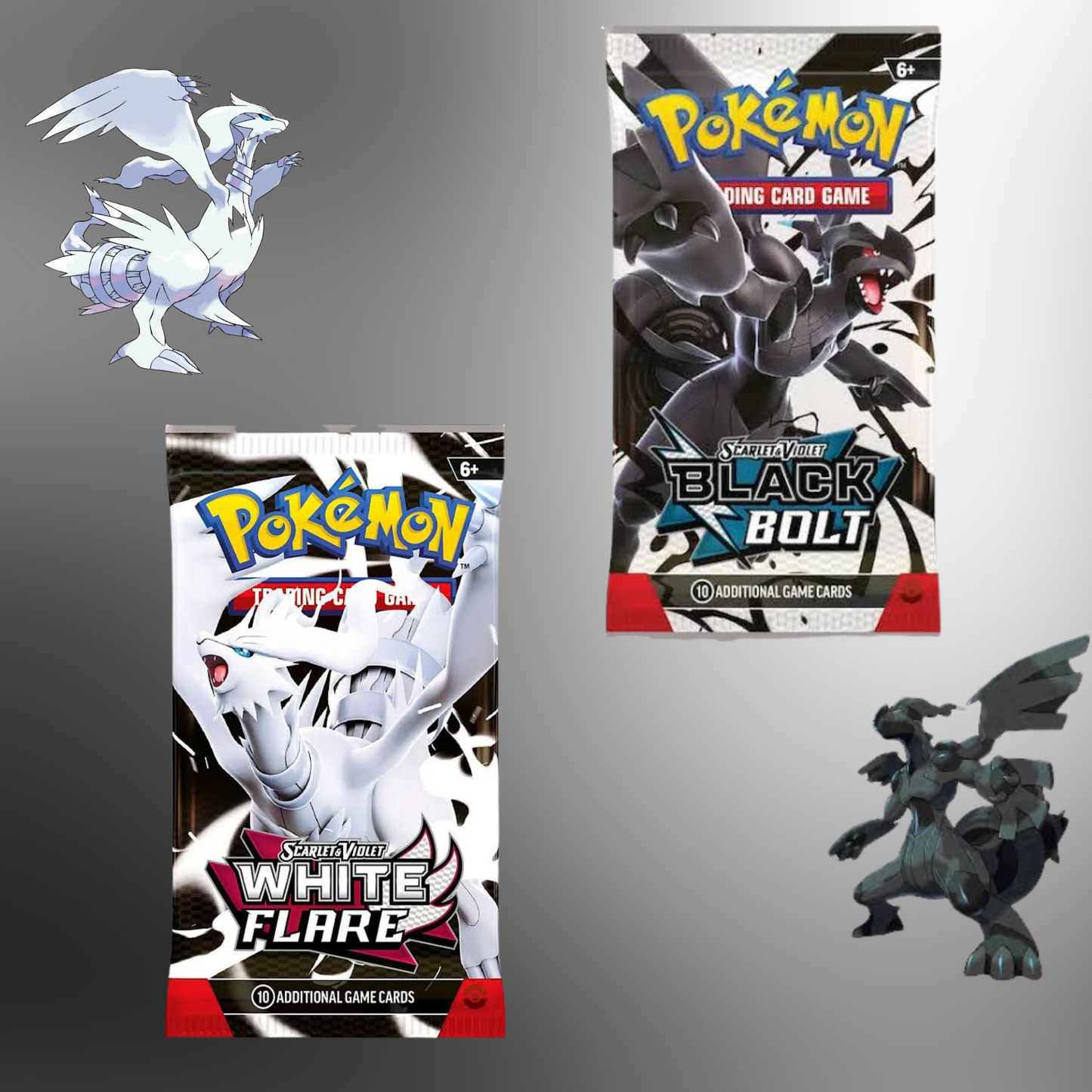 Black Bolt or White Flare Booster Pack