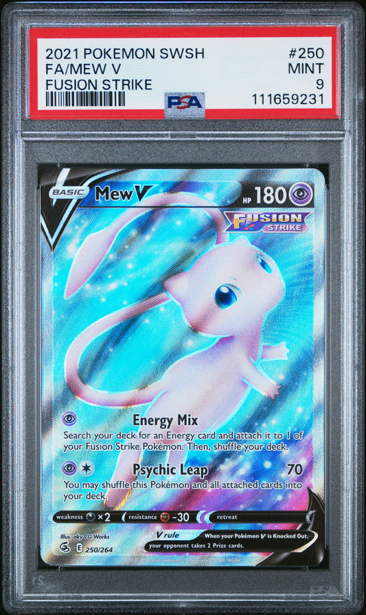 Mew 250/264 Graded PSA 9