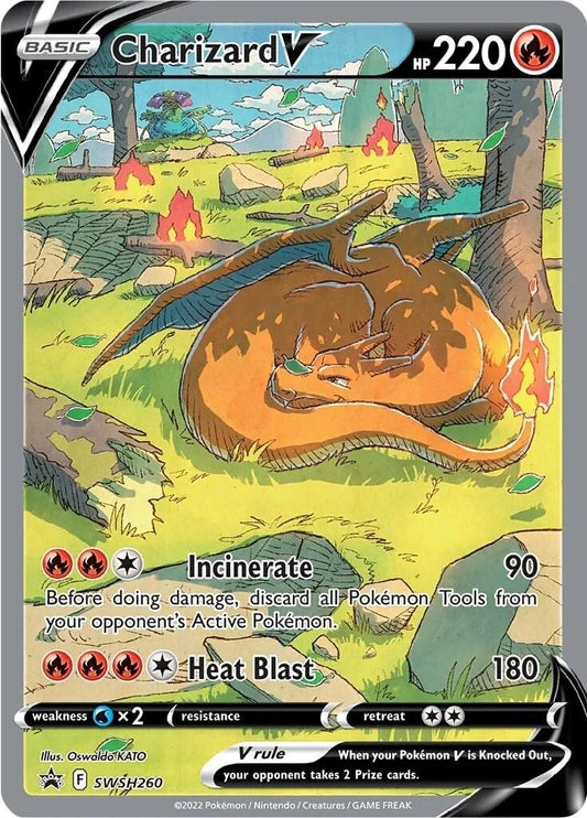 Charizard #SWSH260 Promo Lightly Played