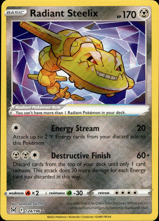 Radiant Steelix 124/196