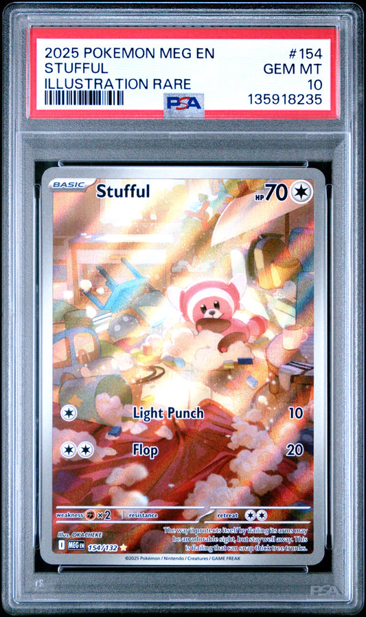 Stufful #154 Graded PSA 10