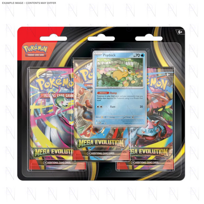 Mega Evolution 3 Pack Blister